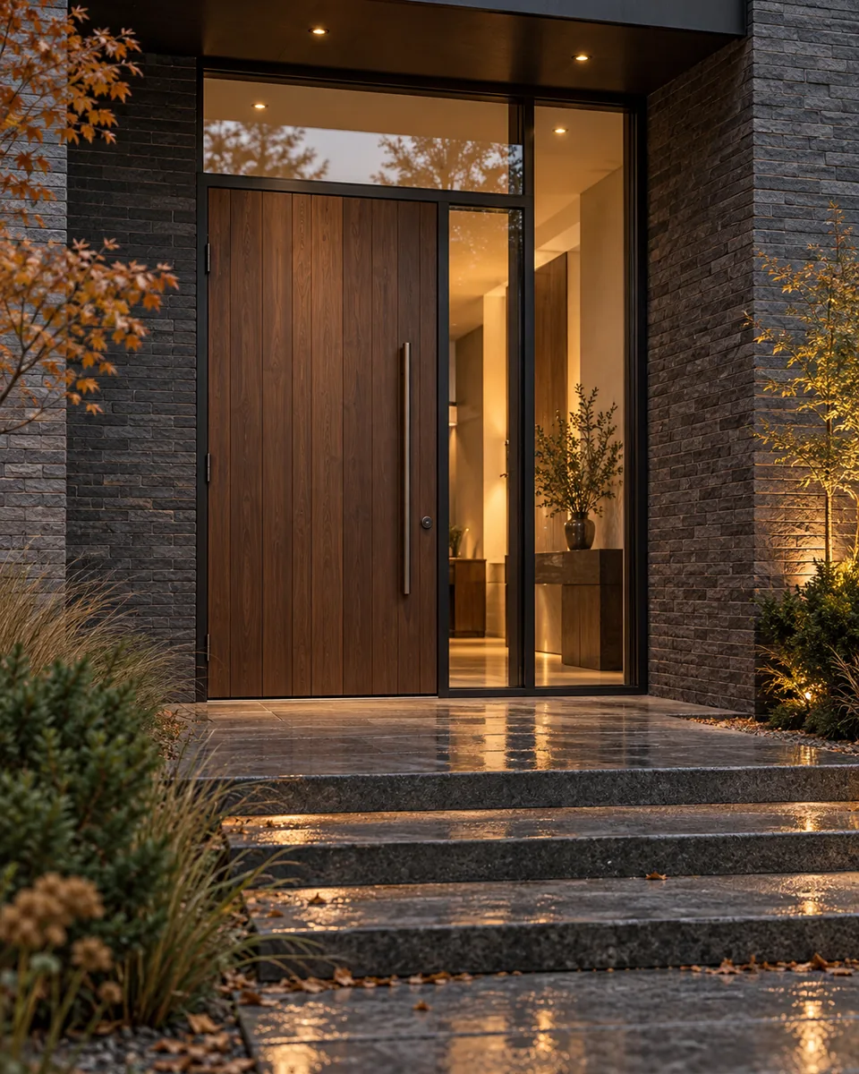 Entrance doors