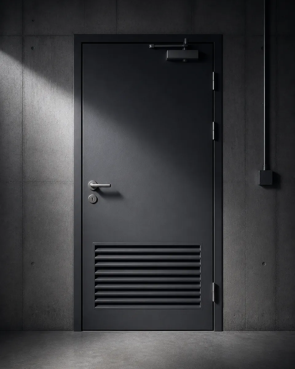 Steel doors