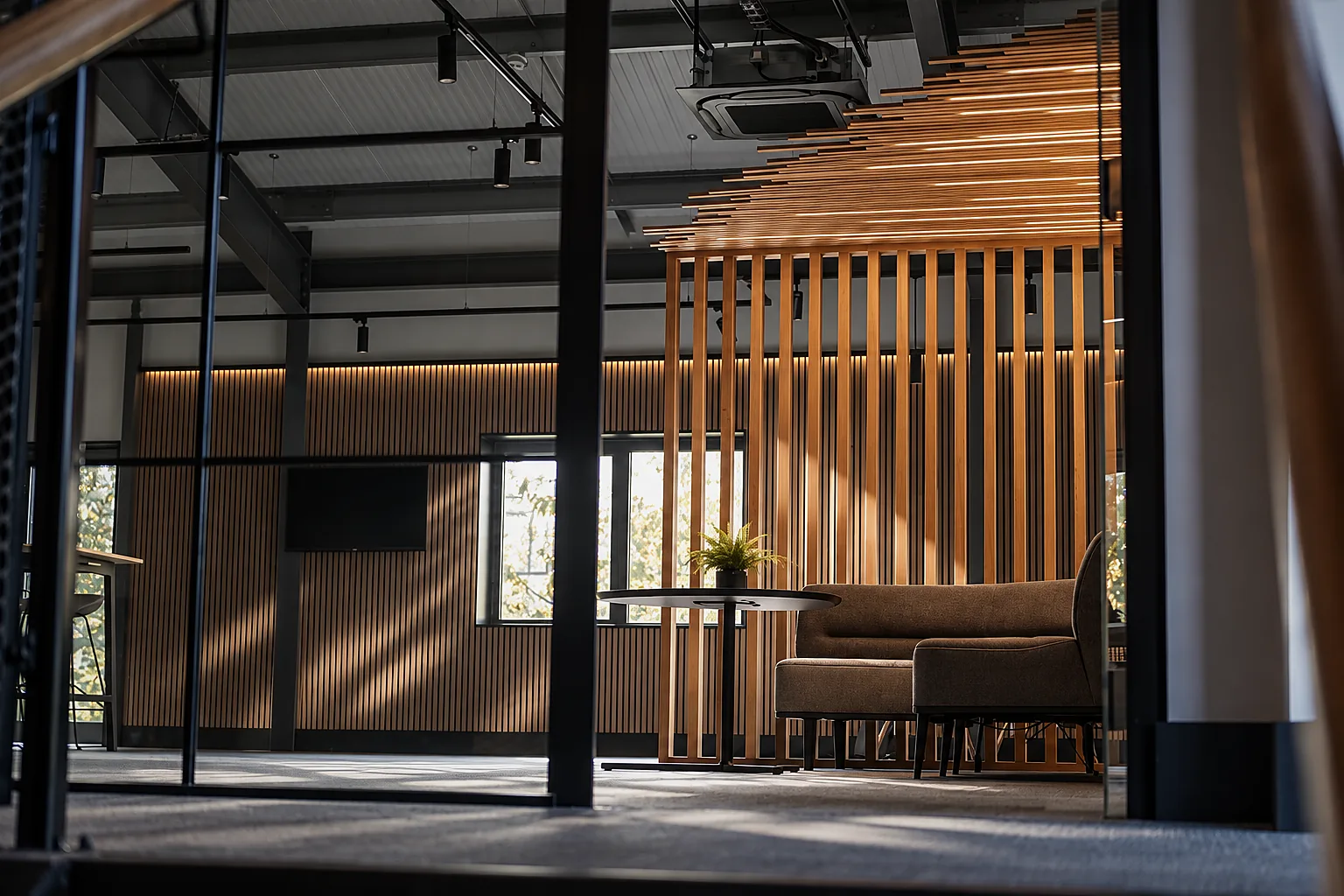 Fire-rated glazed systems on site